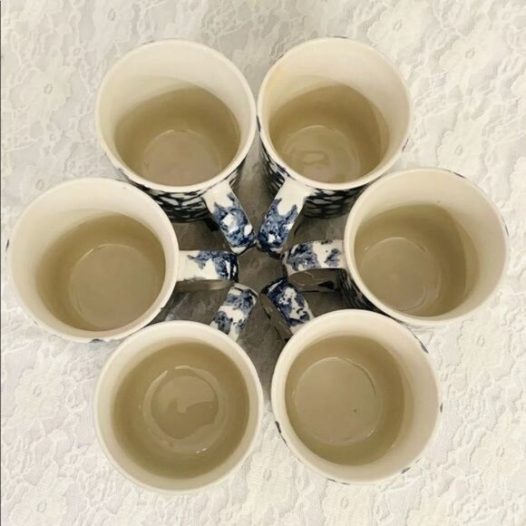 Set of 2 Folkcraft Sponge by Tienshan Mugs - Picture 9 of 10